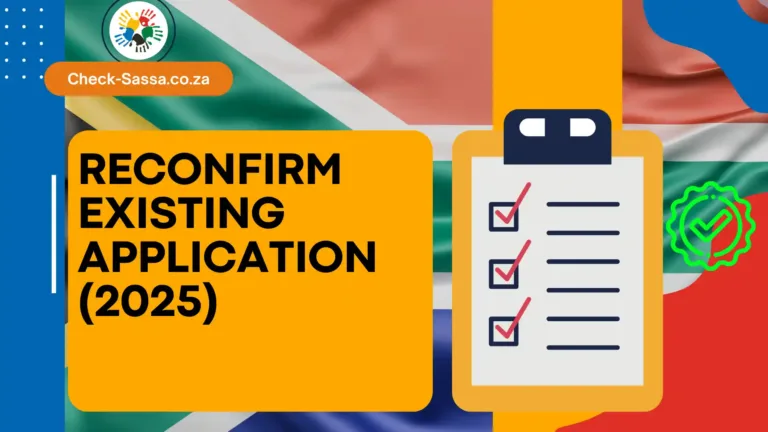 Reconfirm Existing Application
