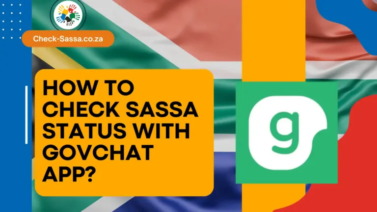 How to Check SASSA Status with GovChat App?