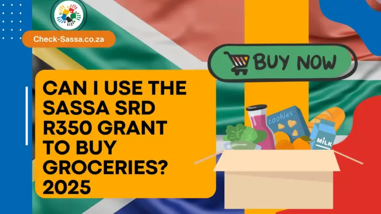 Can I Use the SASSA SRD R350 Grant to Buy Groceries